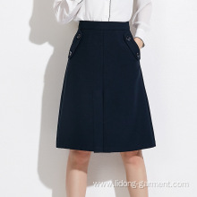 High Quality A-line Women Office Lady Sexy Dress